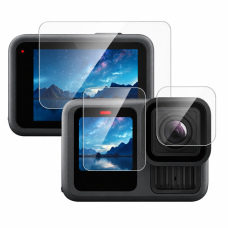 Захисне скло для GoPro HERO13 Black Puluz PU954T — набір для двох екранів та об’єктива