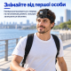 Швидкознімне кріплення Telesin QHM-001 для екшен-камери 2 в 1 на голову, кепку та лямку
