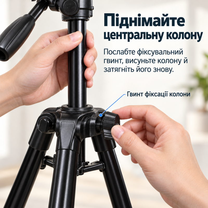 Штатив Yunteng VCT-6108 для смартфона, фотоапарата та DV-відеокамери, 150 см, з Bluetooth-пультом