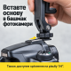 Тримач для телефону на холодний башмак, з різьбою 1/4″ і кріпленням для освітлювача