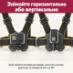 Нагрудне кріплення для екшн-камери Puluz PU1051B з магнітним адаптером для GoPro, DJI та інших екшн камер